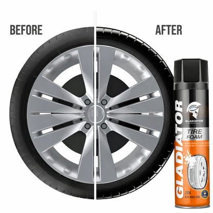 Renovador Espuma Limpia Neumaticos Gladiator 650ml Autos