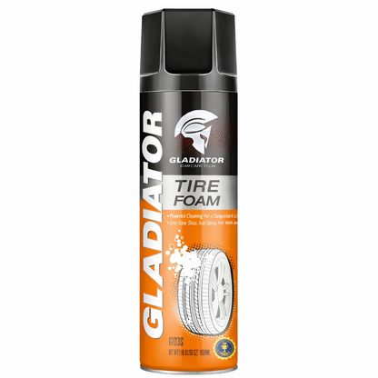 Renovador Espuma Limpia Neumaticos Gladiator 650ml Autos