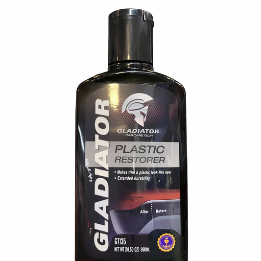 Restaurador De Plastico 300ml Para Auto Gladiator Universal