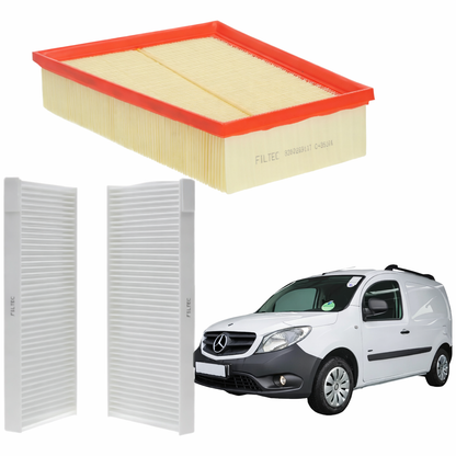 Filtros Aire Y Polen Mercedes Benz Citan 1.5 Cdi 2014-2022