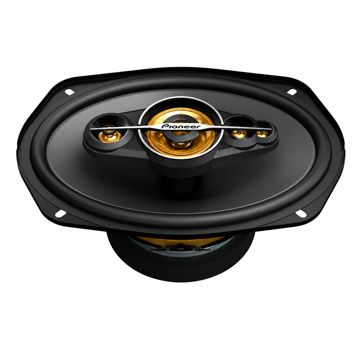 Parlantes Ovalados Pioneer Ts-a6998s Color Negro