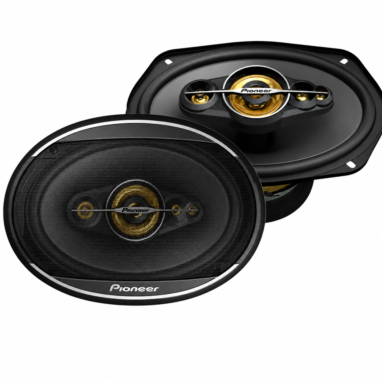 Parlantes Ovalados Pioneer Ts-a6998s Color Negro